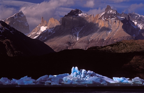 Atardecer en el Paine