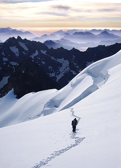 Glaciar blanco - Barre des Ecrins